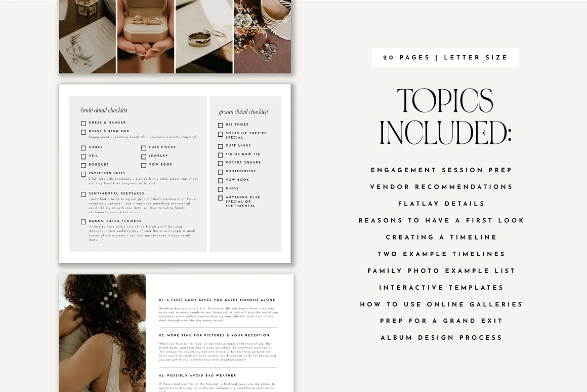 Canva Wedding Guide Template - Image 3