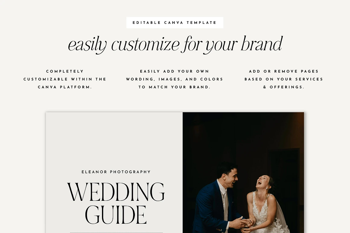 Canva Wedding Guide Template - Image 4