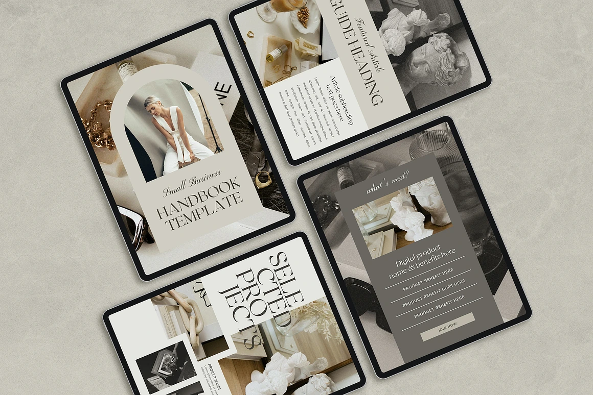Classic Ebook Template CANVA - Image 3