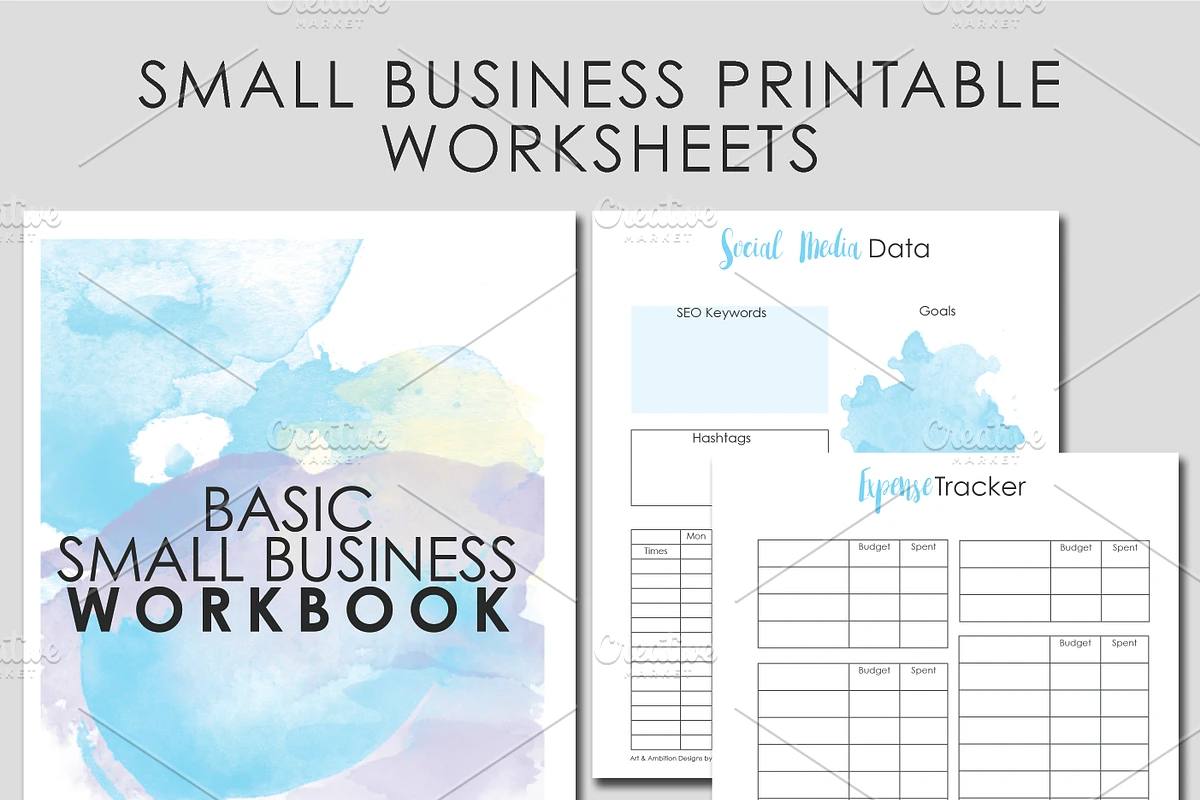 Small Business Workbook InDesign