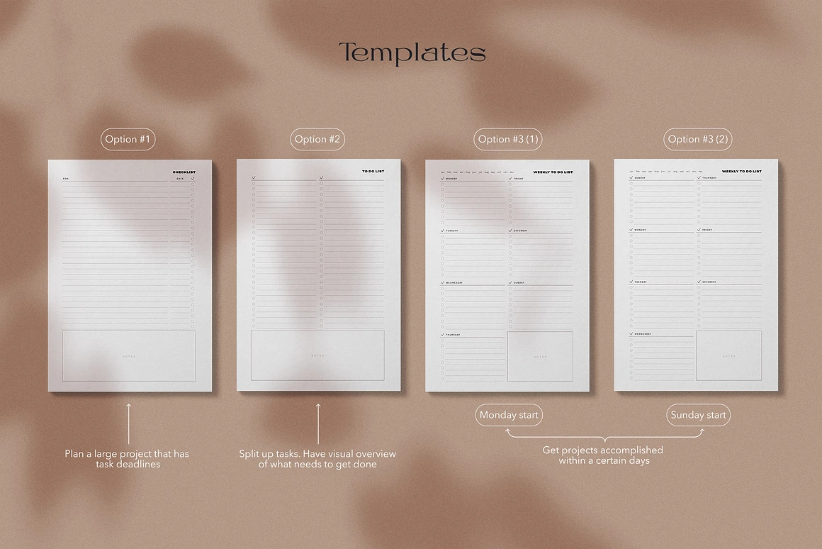 Cheklist Template. Printable Planner - Image 2